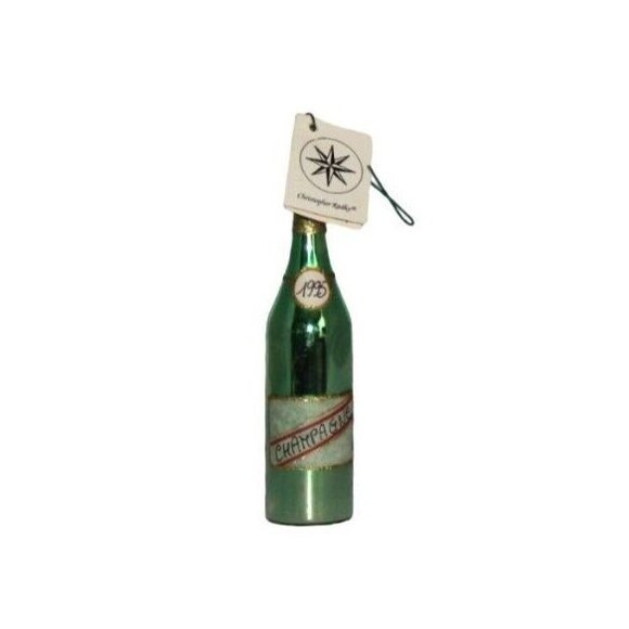Christopher Radko Champagne Bottle 1995 Ornament Vintage - Picture 2 of 5